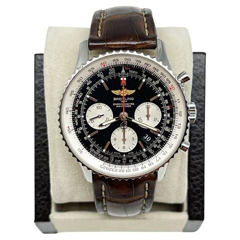 breitling navitimer brown band|Breitling Navitimer pre owned.